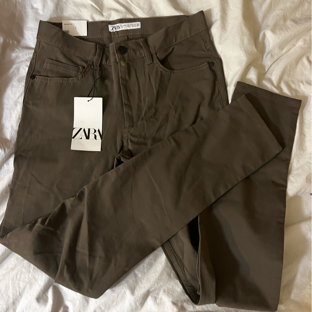 Zara’s Khaki Chinos